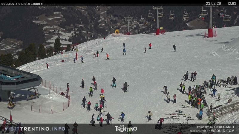 Archiv Foto Webcam Val di Fiemme Cavalese