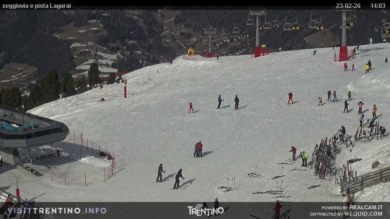 Archiv Foto Webcam Val di Fiemme Cavalese