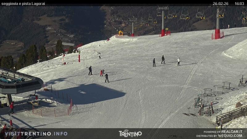 Archived image Webcam Val di Fiemme Cavalese