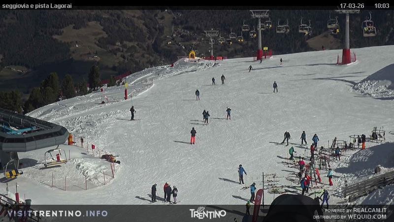 Archiv Foto Webcam Val di Fiemme Cavalese