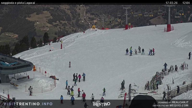 Archiv Foto Webcam Val di Fiemme Cavalese