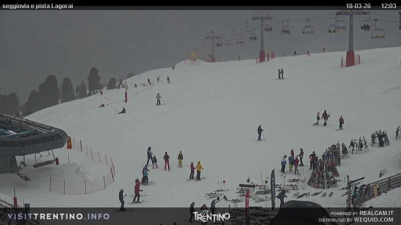Archiv Foto Webcam Val di Fiemme Cavalese