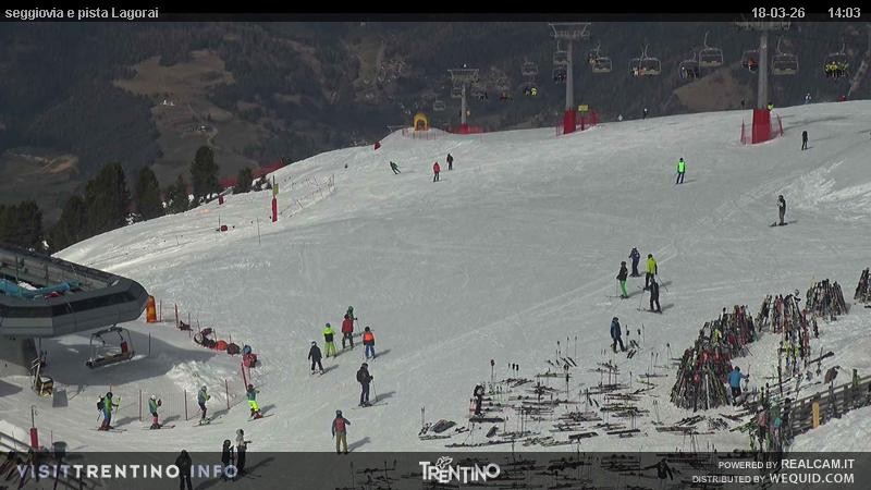 Archiv Foto Webcam Val di Fiemme Cavalese