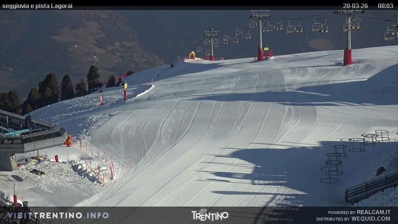 Archived image Webcam Val di Fiemme Cavalese