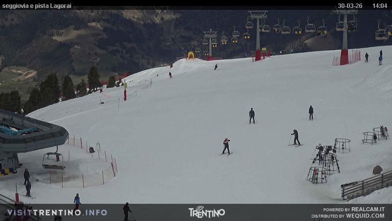 Archiv Foto Webcam Val di Fiemme Cavalese