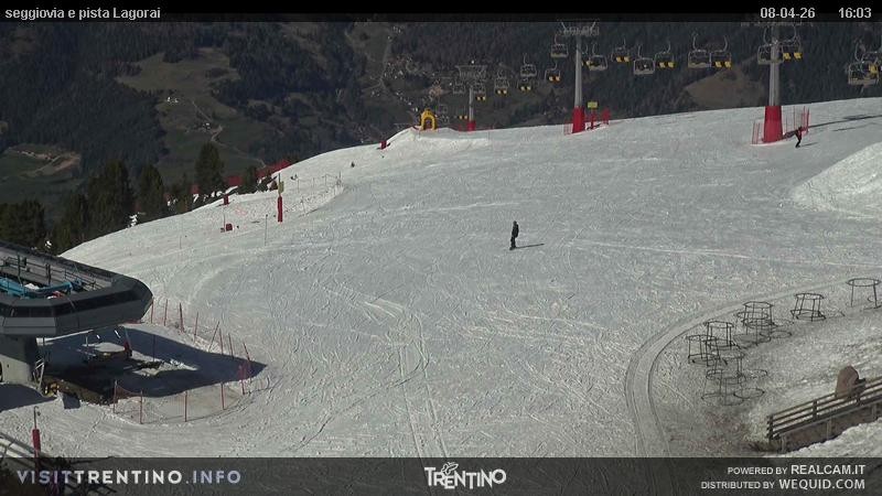 Archived image Webcam Val di Fiemme Cavalese