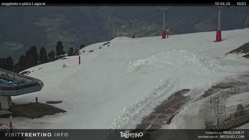 Archiv Foto Webcam Val di Fiemme Cavalese