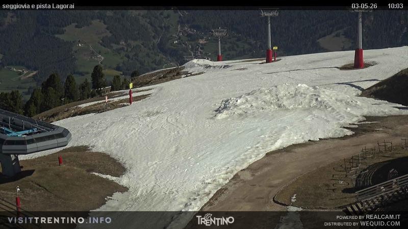 Archiv Foto Webcam Val di Fiemme Cavalese