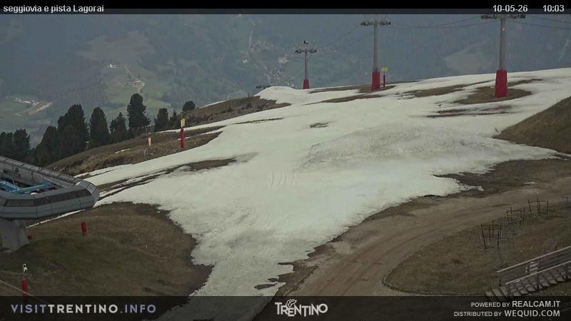 Archiv Foto Webcam Val di Fiemme Cavalese