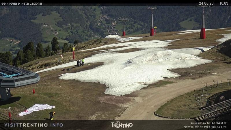 Archiv Foto Webcam Val di Fiemme Cavalese