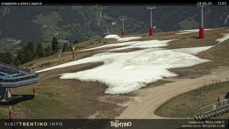 Archiv Foto Webcam Val di Fiemme Cavalese