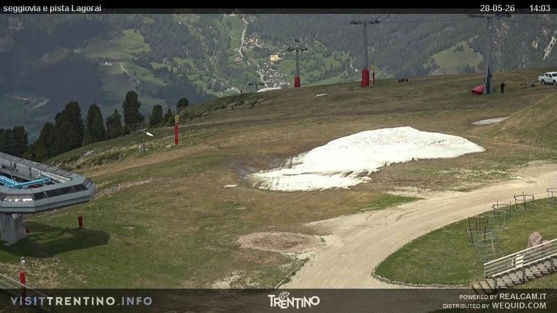 Archived image Webcam Val di Fiemme Cavalese