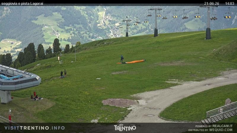 Archiv Foto Webcam Val di Fiemme Cavalese