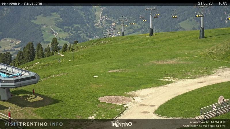 Archiv Foto Webcam Val di Fiemme Cavalese