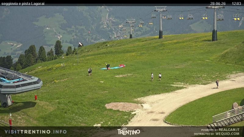 Archiv Foto Webcam Val di Fiemme Cavalese