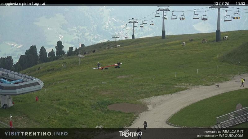 Archiv Foto Webcam Val di Fiemme Cavalese