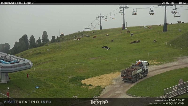 Archiv Foto Webcam Val di Fiemme Cavalese