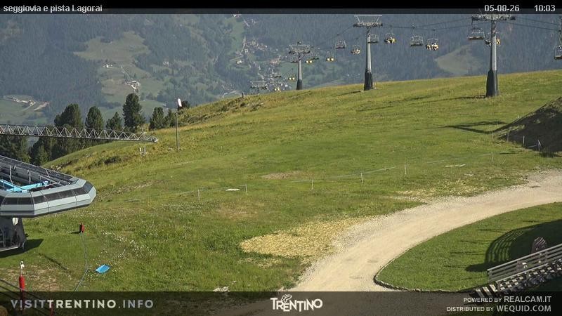 Archived image Webcam Val di Fiemme Cavalese