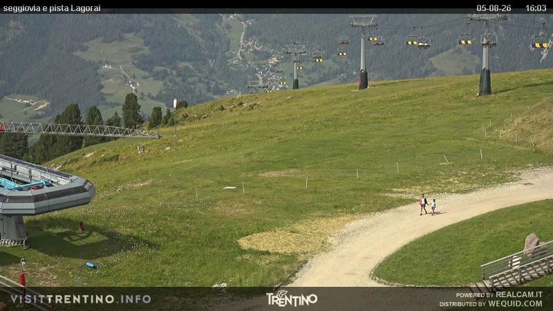 Archived image Webcam Val di Fiemme Cavalese