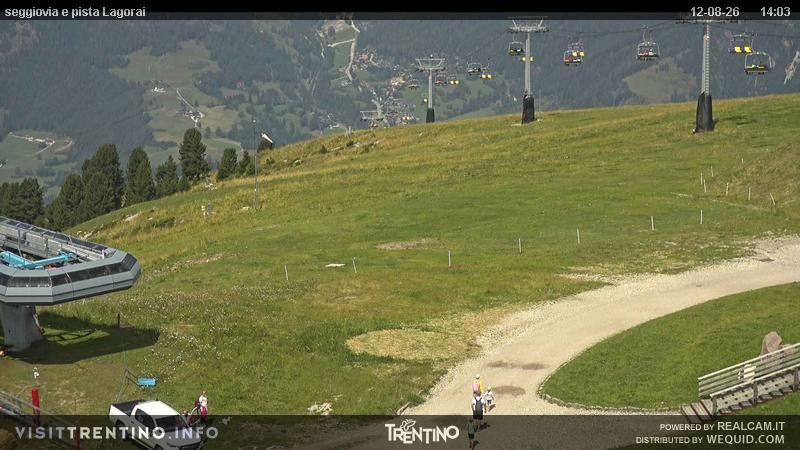 Archiv Foto Webcam Val di Fiemme Cavalese