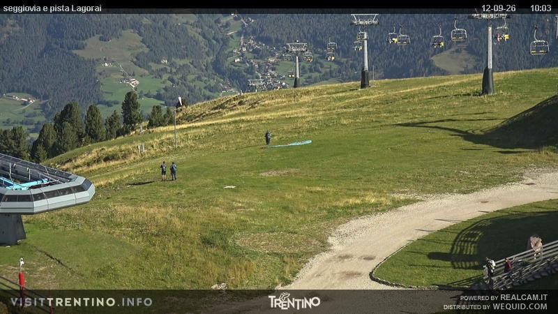 Archiv Foto Webcam Val di Fiemme Cavalese