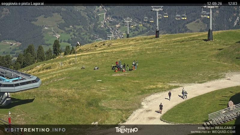 Archiv Foto Webcam Val di Fiemme Cavalese
