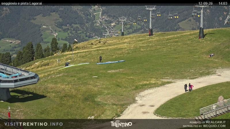 Archiv Foto Webcam Val di Fiemme Cavalese