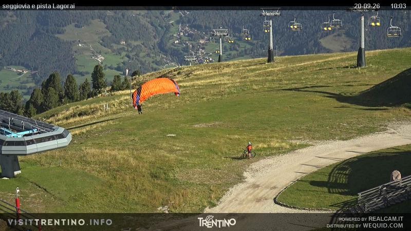 Archived image Webcam Val di Fiemme Cavalese