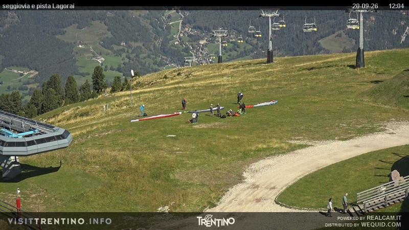 Archived image Webcam Val di Fiemme Cavalese