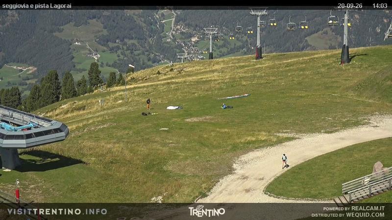 Archived image Webcam Val di Fiemme Cavalese