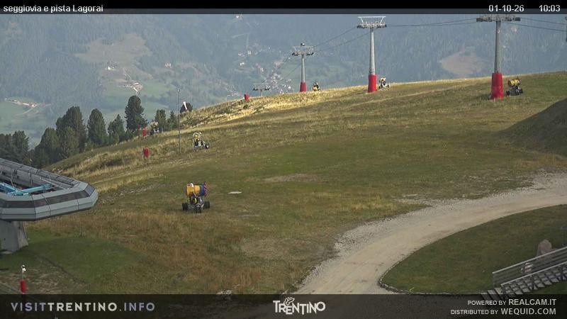 Archiv Foto Webcam Val di Fiemme Cavalese