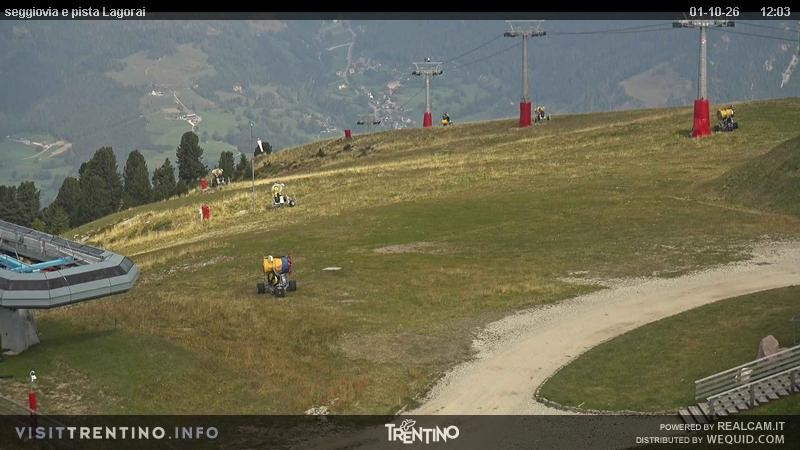 Archiv Foto Webcam Val di Fiemme Cavalese