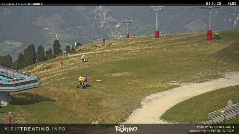Archiv Foto Webcam Val di Fiemme Cavalese