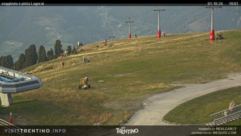 Archiv Foto Webcam Val di Fiemme Cavalese
