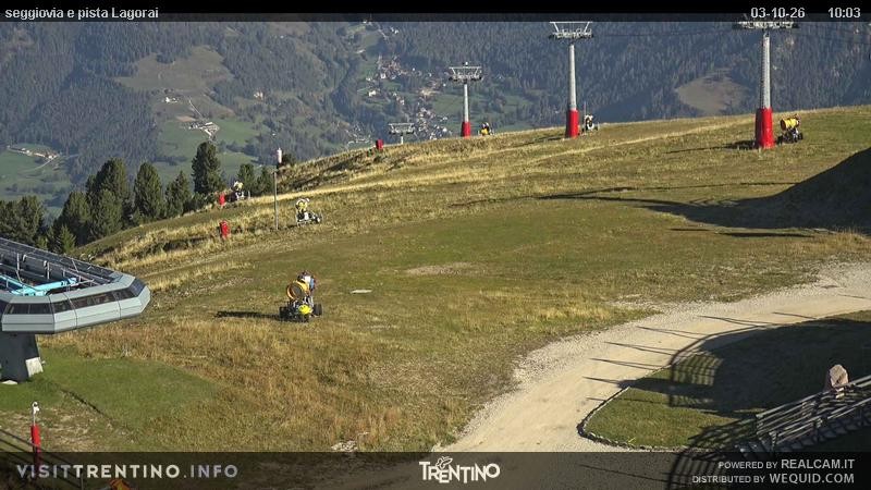 Archiv Foto Webcam Val di Fiemme Cavalese