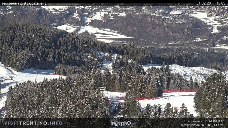 Archiv Foto Webcam Val di Fiemme Lagorai