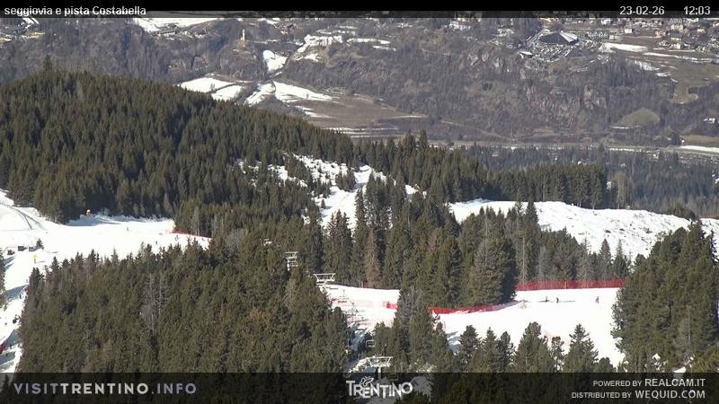 Archiv Foto Webcam Val di Fiemme Lagorai