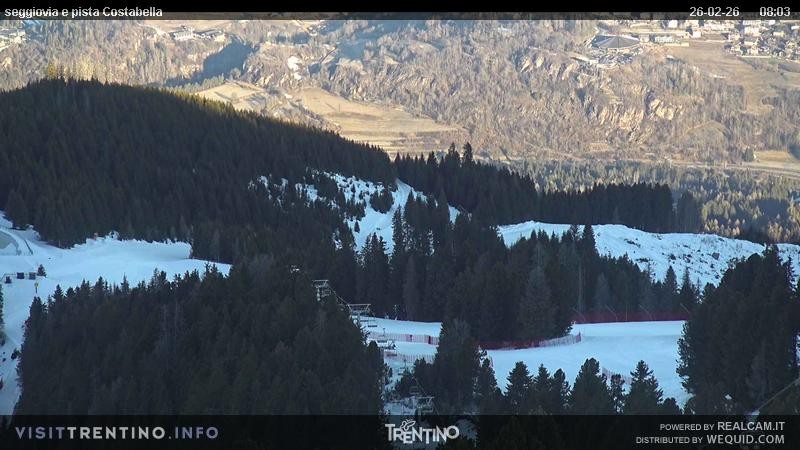 Archived image Webcam Val di Fiemme, Lagorai