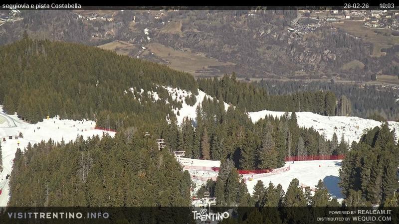 Archived image Webcam Val di Fiemme, Lagorai