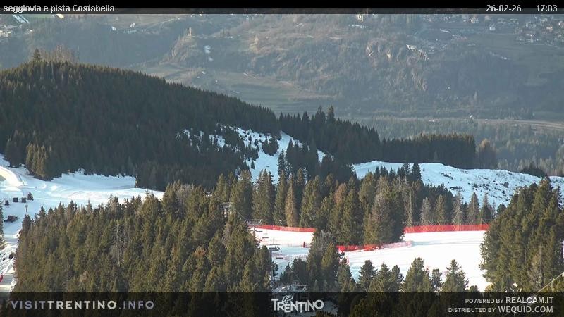 Archived image Webcam Val di Fiemme, Lagorai