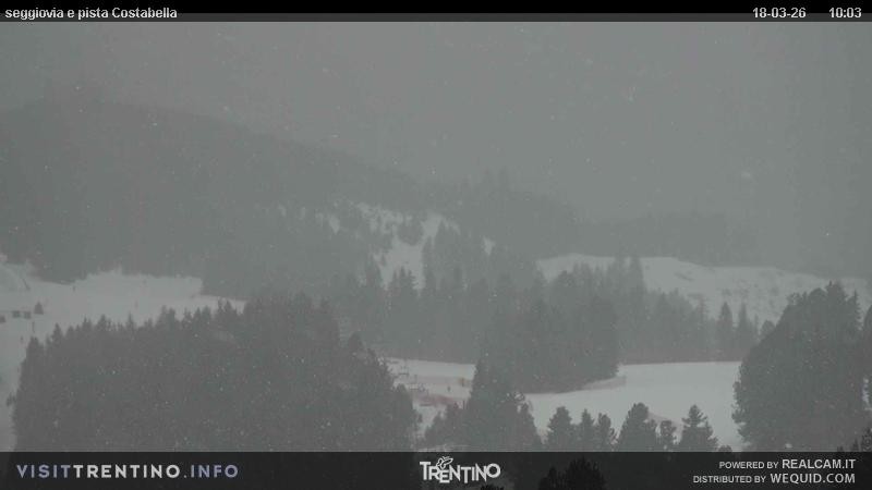 Archiv Foto Webcam Val di Fiemme Lagorai