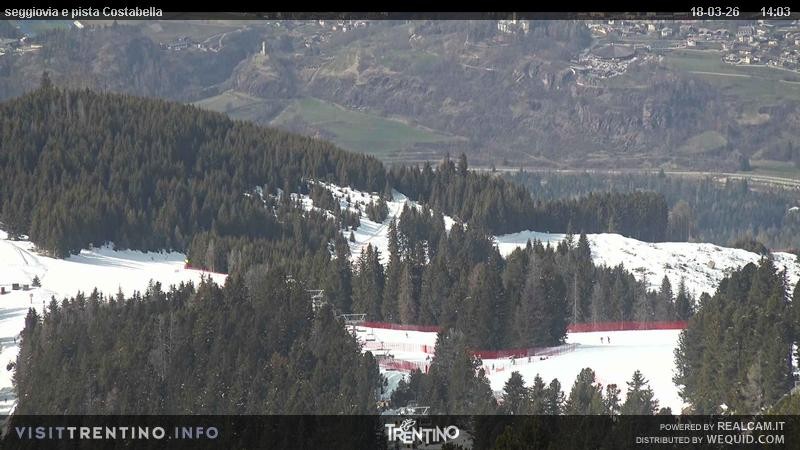 Archiv Foto Webcam Val di Fiemme Lagorai