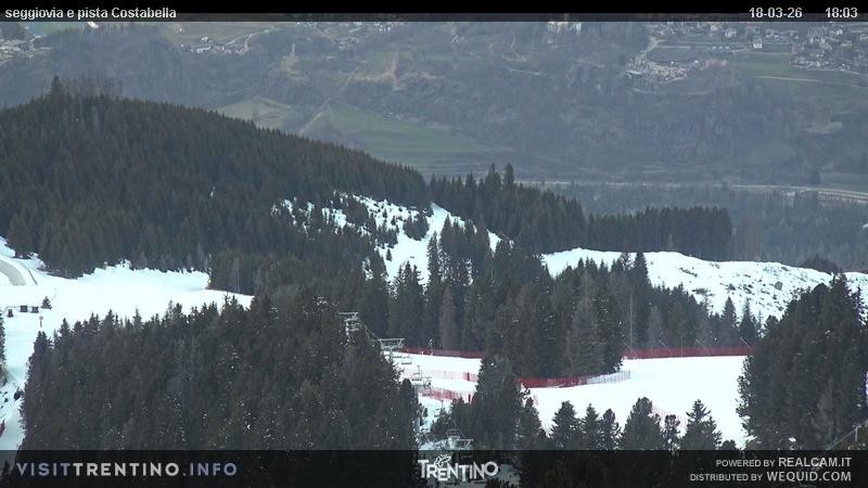 Archiv Foto Webcam Val di Fiemme Lagorai