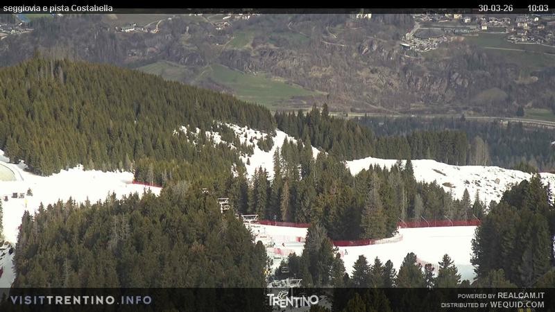 Archiv Foto Webcam Val di Fiemme Lagorai