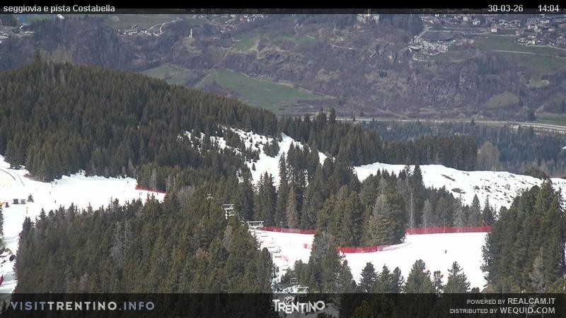 Archiv Foto Webcam Val di Fiemme Lagorai