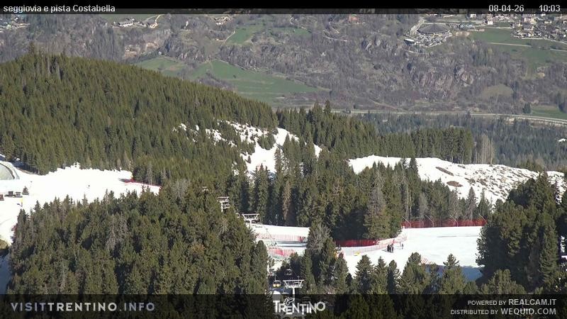 Archived image Webcam Val di Fiemme, Lagorai