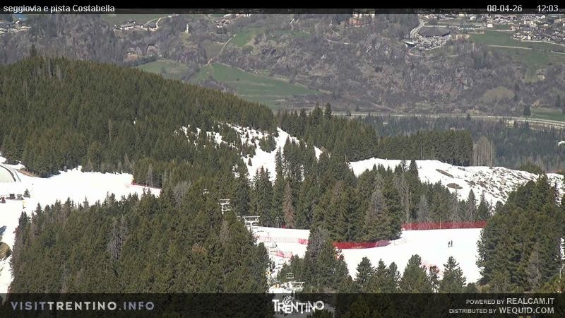 Archived image Webcam Val di Fiemme, Lagorai