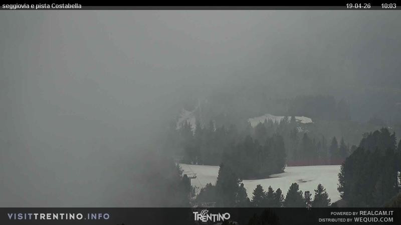 Archiv Foto Webcam Val di Fiemme Lagorai
