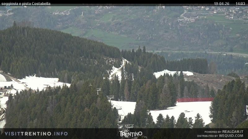 Archiv Foto Webcam Val di Fiemme Lagorai