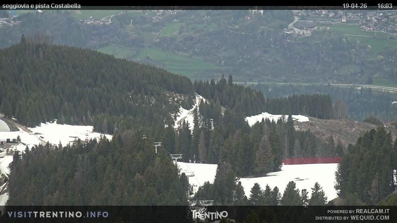 Archiv Foto Webcam Val di Fiemme Lagorai